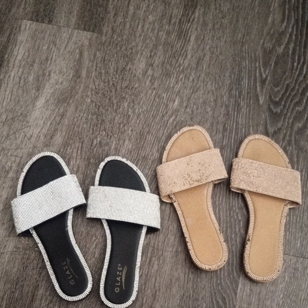 Glaze Women's Sandals - Black and Tan
